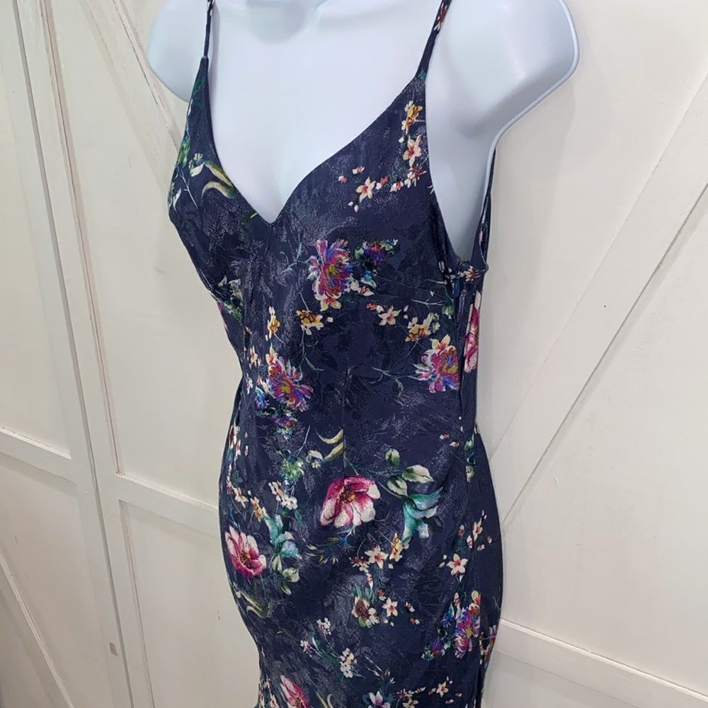 House of Harlow 1960 X REVOLVE Tania Slip Dress in Navy Floral Multi Navy Floral - Picture 10 of 15